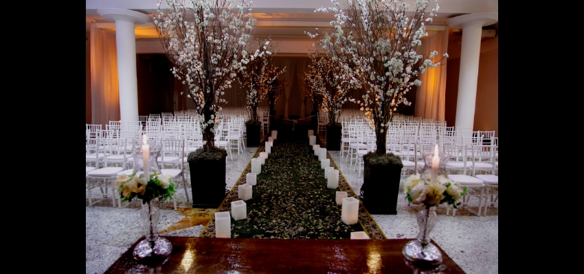 Casamento com Árvores Francesas