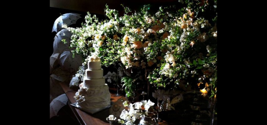 Casamento com Renda e Tons de Nude no Hotel Pullman