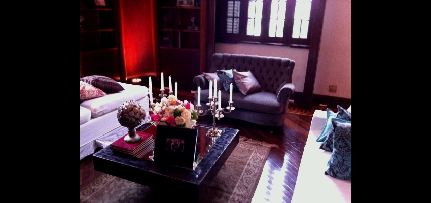 Casamento em Tons de Rosa e Roxo no Palácio dos Cedros