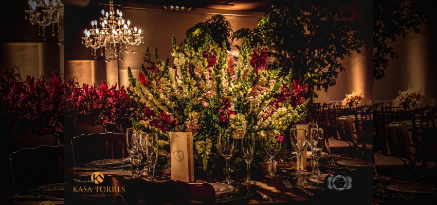 Casamento Perfeito com Decoração Marsala 2017