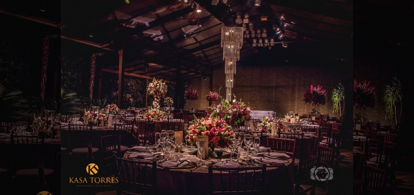 Casamento Perfeito com Decoração Marsala 2017