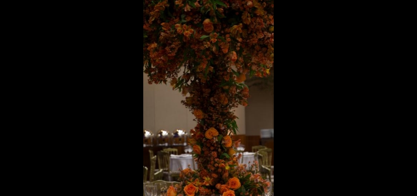 Decoração de Casamento Laranja