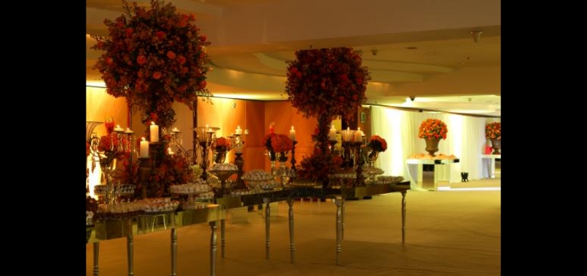 Decoração de Casamento Laranja